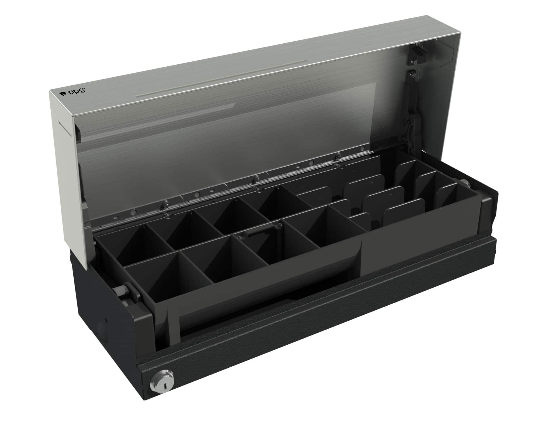APG CASH DRAWERS SECU-0192 Professioneel Auto-ID-product