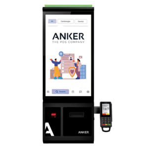 Anker 58400.010-0030 POS-systeem, Self-Checkout, Scanner (2D), BT, Ethernet, WLAN, Android, wit - productafbeelding