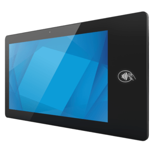 Elo E488611 Kiosksysteem, Pay 15', 39.6 cm (15.6''), Projected Capacitive, 10 TP, Full HD, RTC, USB, USB-C, BT, Ethernet, WLAN, NFC, QCS6490, Andr - productafbeelding