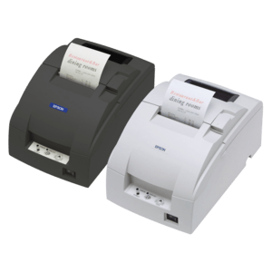 Epson C31C513057 POS-printer, TM-U220A, RS232, cutter, zwart - productafbeelding