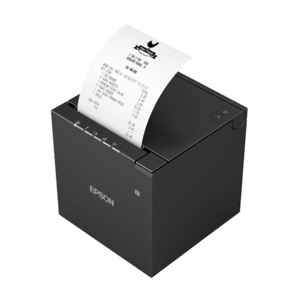 Epson C31CK51142 POS-printer, TM-M30III-H, 8 dots/mm (203 dpi), cutter, USB, USB-C, BT, WLAN, zwart - productafbeelding