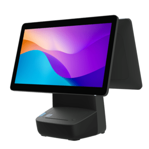 Histone 2S1226610057 POS-systeem, LUNA S, HK528 w Printer, 39.6 cm (15.6''), Full HD, USB, RS232, Ethernet, Intel Celeron J, SSD, zwart - productafbeelding
