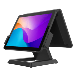 Histone 2S1227640077 POS-systeem, HERO II, HK578, 38.1 cm (15''), USB, poweredUSB, RS232, 5.0, Ethernet, Intel Celeron J, SSD, donkergrijs - productafbeelding