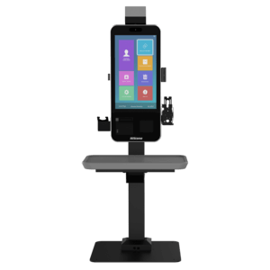 Histone 2S5210300012 Kiosksysteem, HS330U, without stand, with Epson Printer, 2D, Full HD, USB, RS232, Ethernet, Intel Core i3, SSD, zwart - productafbeelding