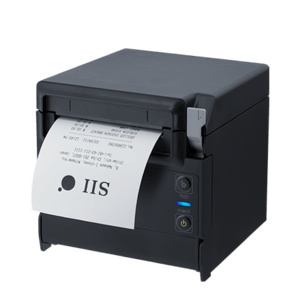 Seiko RP-F10-K27J1-5 10819 POS-printer, RP-F10, 8 dots/mm (203 dpi), cutter, USB-C, USB Host, BT, zwart - productafbeelding
