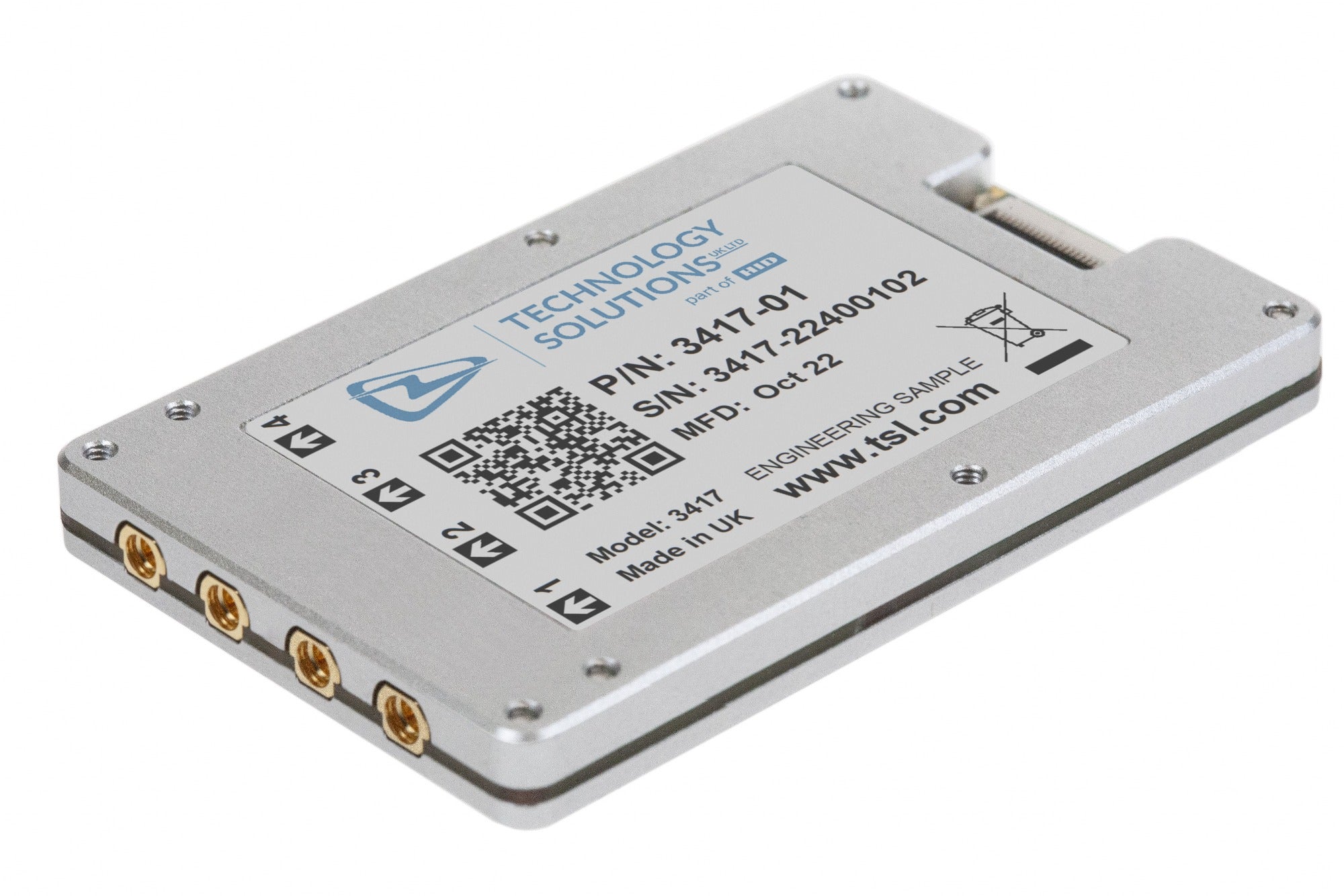 TECHNOLOGY SOLUTIONS LIMITED 3117-DEV-KIT-ETSI-01 Voeding en oplader