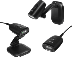 Zebra DS5502-SR4RS71MAZE Barcodescanner, DS55R, Kit, 2D, SR, Area Imager, Dual-IF, RS232, zwart - productafbeelding