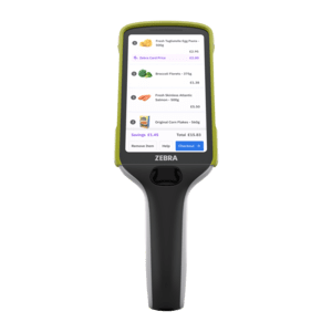 Zebra KT-PS30JP-0H1A600-10 Mobiele computer, PS30 PLUS, 10 Devices, 2D, SE4710, 11,9cm (4,7''), USB, BT (BLE), Wi-Fi, NFC, Android - productafbeelding