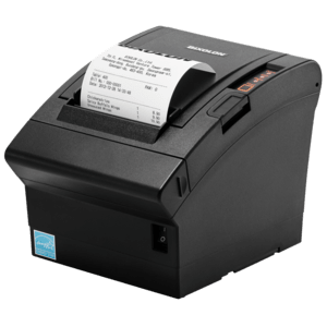 Bixolon SRP-382PWK POS-printer, SRP-382, USB, poweredUSB, 8 dots/mm (203 dpi), cutter, zwart - productafbeelding