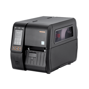 Bixolon XT5-46NRES/BEG Labelprinter, XT5-46NRES/BEG, RFID/UHF printing and encoding, 24 dots/mm (600 dpi), disp., RTC, RS232, Ethernet, zwart - productafbeelding