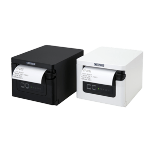 Citizen CTS751XAEBX POS-printer, CT-S751, USB, USB Host, Lightning, 8 dots/mm (203 dpi), cutter, black - productafbeelding