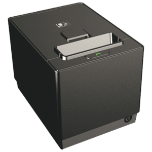 Diebold Nixdorf CRP1200-BLA-JT50 POS-printer, P1200, 8 dots/mm (203 dpi), cutter, USB, zwart - productafbeelding
