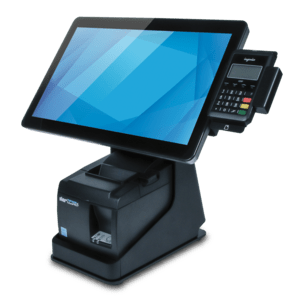 Elo E949536 Touchscreen, mPOS Flip Stand, black - productafbeelding