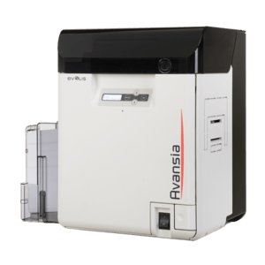 Evolis AV1H0000BD Kaarttechnologie, Avansia, dubbelzijdig, 24 dots/mm (600 dpi), display, USB, Ethernet, kabel (USB) - productafbeelding