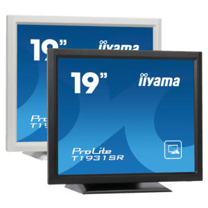 Iiyama T1932MSC-B1S Touchscreen, PROLITE T1932MSC-B1S, 48.3 cm (19''), Projected Capacitive, 10 TP, kabel (USB), zwart - productafbeelding