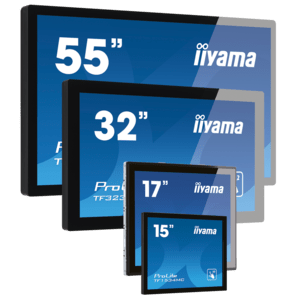 Iiyama TF3239AS-B1AG Touchscreen, ProLite TF3239AS-B1AG, 80cm (31,5''), Projected Capacitive, Full HD, RS232, Ethernet, Android, kabel (USB), zwart - productafbeelding