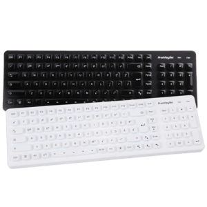 Preh Keytec 90327-101/1800 POS toetsenborden, PrehKeyTec SIK 2500, US-layout, alfa, USB, zwart - productafbeelding