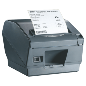 Star Micronics Europ 39443810 POS-printer, Star TSP847IID-24, RS232, 8 dots/mm (203 dpi), cutter, donkergrijs - productafbeelding