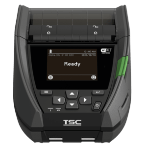 TSC A30LHC-A001-1002 Labelprinter, Alpha-30L, Healthcare, 8 dots/mm (203 dpi), RTC, USB, USB-C, BT, WLAN, EPLII, ZPLII, zwart, grijs - productafbeelding