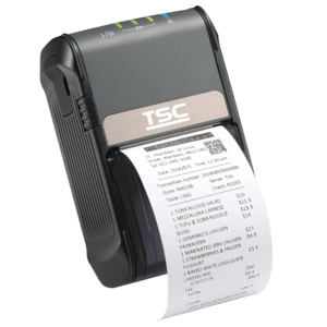 TSC 99-062A007-00LF POS-printer, Alpha-2R, 8 dots/mm (203 dpi), USB, BT, wit, blauw - productafbeelding